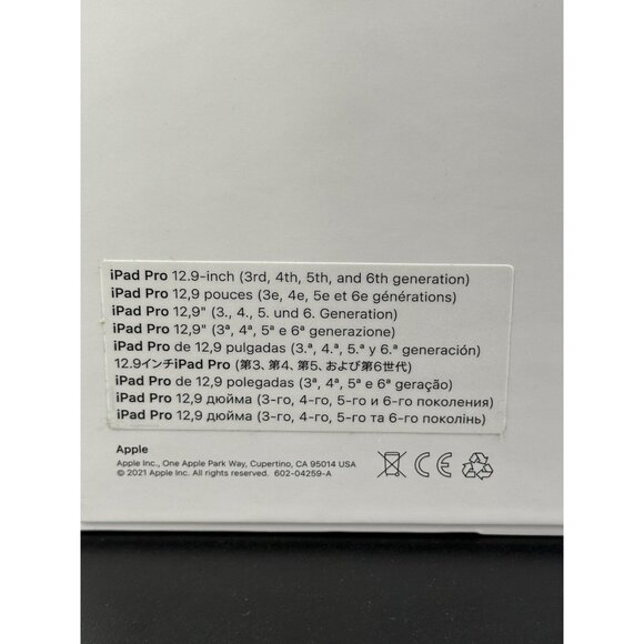 Apple iPad Kit Pro 1TB 12.9-inch 6th Gen A2436 Wi-Fi 12.9 in - Space Grey - Picture 6 of 16